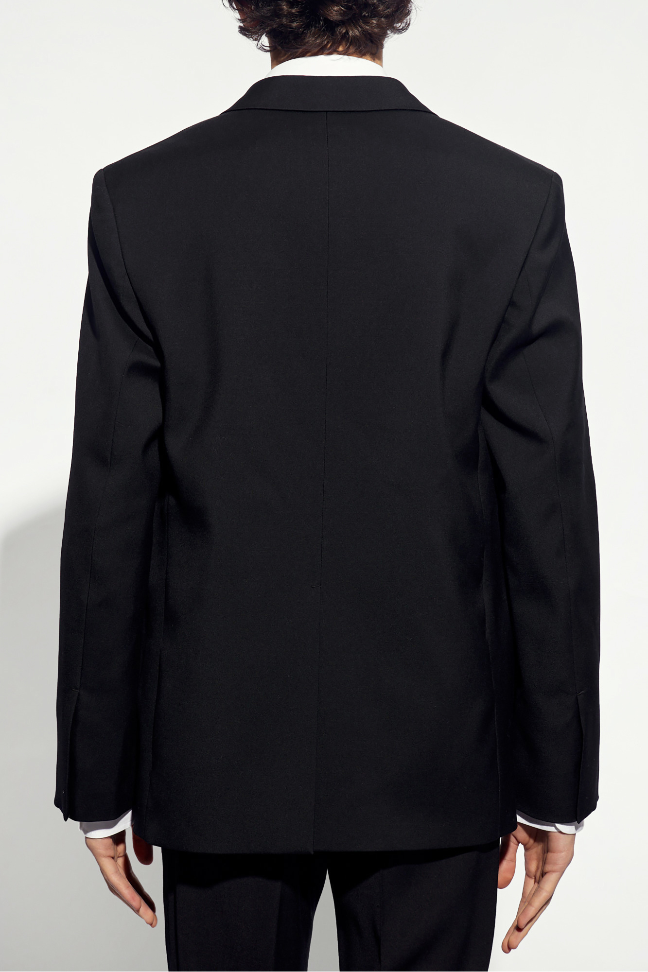 コート Jil Sander SS23 Black wool blend coat (J52AA0001J40028 001) Jil Sander - Wool and angora coat black - The Corner